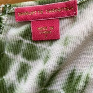 Charlotte Tarantola Woman’s Silk/Cotton Woman’s Tie-Dye Dress Size S